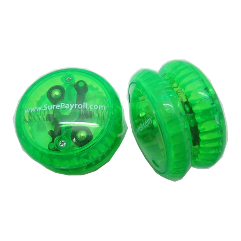 Рекламная пластиковая игрушка Йо-Йо со светодиодной подсветкой