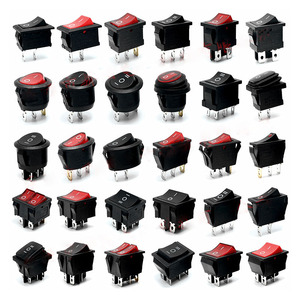 สวิตช์ KCD1 สี่เหลี่ยม 6A 250V KCD5 T85 1e4 6 ขา แบบ ON-OFF/On-Off-On สวิตช์โยก 6 ขา แบบมีไฟ ขนาด 21*24 มม. - Product Image 6