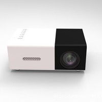 Proyektor Mini 4K Smart Android 11 Beam Home Theater 3D Ready Isi Ulang Lensa Manual Lampu LED Luar Ruangan Ponsel Terintegrasi