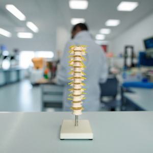 Modelo de Esqueleto Humano de Tamaño Real para Ciencias Médicas, Columna Espinal Torácica, Herramienta de Entrenamiento de Anatomía - Product Image 1