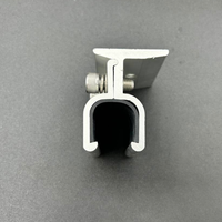 Supports de fixation pour panneaux solaires en aluminium pour toitures à joint debout