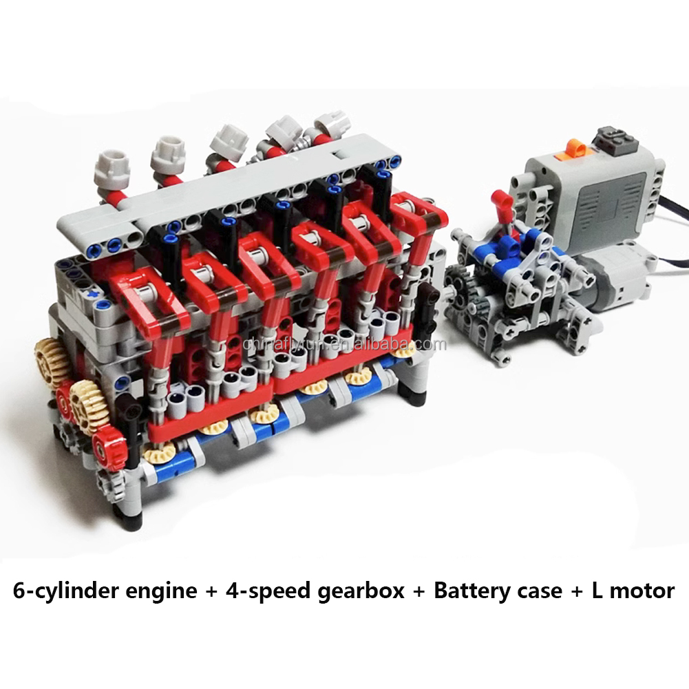 #Motor de 6 cilindros, caja de cambios de 4 velocidades T1011+FZ4207E+FZ4207A