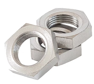 น็อตหกเหลี่ยมบาง LeGood แบบมีมุมลบคม สแตนเลส เกลียว M30-2.0 มาตรฐาน GB/T 6172 - Product Image 1