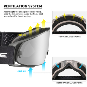 Biểu tượng tùy chỉnh xe máy Kính thể thao dirtbike Kính nhà máy bán buôn Motocross Kính Dirt Bike <span class=keywords><strong>Google</strong></span> - Product Image 3