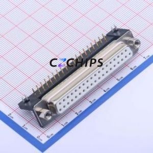FDM3701-F0DB101W1KC D-Sub/VGA Connector Bent Lead Through Hole Connector Standard D-Sub Female 37P Right Angle Insert - Product Image 1