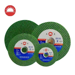 LOW MOQ 7Metal Cutting Disc 125mm Resin Grinding And Abrasive Aluminum Oxide Double Net Metal Cutting Discs Cut Off Wheel