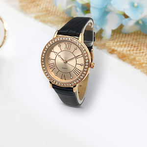 Soldes Montre pour filles Prix bas Montre en or rose résistante à l'eau 3atm pour femmes - Product Image 3