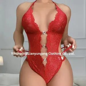 Regalos IStapromo, Lencería <span class=keywords><strong>Sexy</strong></span> de Encaje, Lencería <span class=keywords><strong>Sexy</strong></span> con Abertura en la Entrepierna, <span class=keywords><strong>Video</strong></span> Sexual, Lencería Abierta, Ropa de Dormir <span class=keywords><strong>Sexy</strong></span> para Mujer, Ropa Interior <span class=keywords><strong>Sexy</strong></span> XXX - Product Image 4