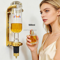 Présentoir rotatif pour 6 flacons de parfum 375ml 500ml – Distributeur de parfum et d'huiles essentielles pour table – Support de rangement
