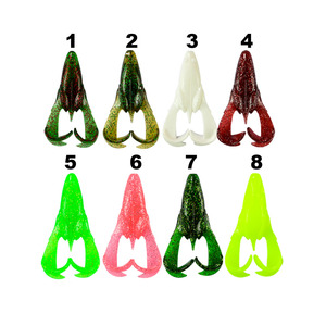 Esche Morbide Galleggianti a Lunga Durata, Esche Artificiali 90mm 12.5g 2pz/sacchetto, Swimbait per Carpe e Pesci Neri - Product Image 1