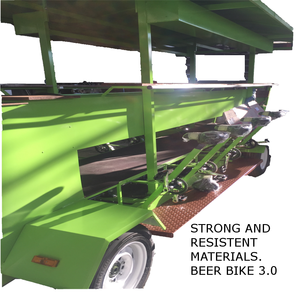 Vélo à bière électrique, vélo de fête, vélo de cyclisme, chariot à bière, vélo de tourisme en groupe, bar mobile, camion à bière, fabricant de vélos - Product Image 5