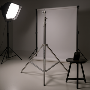 Trépied Db Sh 290 cm en acier inoxydable, robuste, pour studio photo mobile, compatible avec téléphone - Product Image 2