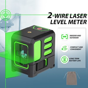 Độ chính xác cao Mini 5-line cấp công nghiệp tường và sàn cụ mạnh mẽ màu xanh lá cây ánh sáng mini Hồng ngoại laser chiếu - Product Image 4