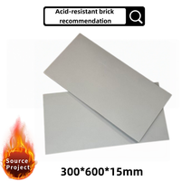 Briques résistantes aux acides de taille standard (300x600mm) - Résistance aux acides de 99,8% - Absorption d'eau de 0,2% - Haute résistance à la flexion pour l'alimentation