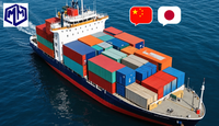 Transport maritime FCL avec service de dédouanement unique de Chine vers le Japon, transitaire maritime DDP