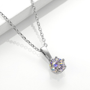 Collana con Ciondolo Semplice per Donne, Stile Europeo e Americano, Catena per Clavicola, Regalo di San Valentino, Gioielli - Product Image 2