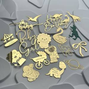 Decoración para Pastel de Primer Cumpleaños de Bebé, Artículos para Fiesta, Decoración para Cupcakes - Product Image 1