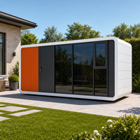 Maison conteneur, Cabine Apple, Pod préfabriqué, Maison capsule, Villa capsule, Maison pod préfabriquée d'extérieur
