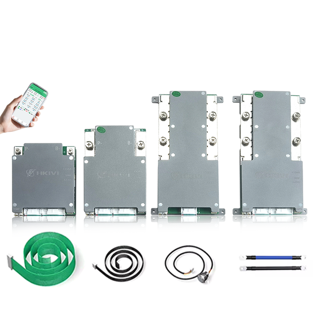 Smart BMS Build-in BT Lithium Battery Management System BMS 3S 4S 12V LFP NMC 100A 120A 150A 200A UART