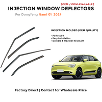 Deflectores de Ventana Laterales para Toyota Cruiser 2019-2020 Protector de Lluvia Accesorios de Coche