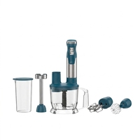 Ensemble de mixeur plongeant compact GENESIS 1000W, capacité 1,5L, 2 vitesses, broyage de glace, anti-fuite, multifonctionnel, électrique, pour la cuisine et la maison