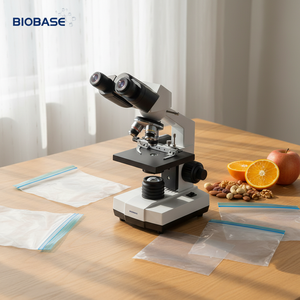 Microscopio Biológico Biobase 100X con Escala Móvil y Plataforma de Muelle para Laboratorio BM-B104 - Product Image 1