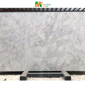 Hiện đại bằng đá cẩm thạch trắng đá tự nhiên Countertop tấm lớn cho bàn ăn Top đánh bóng travertine Mài bề mặt kết thúc cho khách sạn - Product Image 2