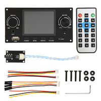 Pantalla a color TFT de 2,8 pulgadas, placa de decodificación de audio sin pérdidas, compatible con reproductor de salida de audio digital I2S, DC5-12v