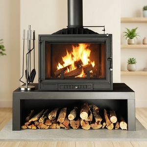 Estufa de Leña de Hierro Fundido de Alto Rendimiento para Calefacción Interior del Hogar, Venta al Por Mayor - Product Image 1