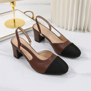 Scarpe da Donna Taglia Grande 32-44, Nuove Ballerine con <span class=keywords><strong>Tacco</strong></span> Piatto, Punta Quadrata, Chiusura Slip-On, Sandali Casual per Estate e Autunno - Product Image 5