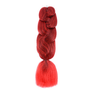 24 pulgadas de alta calidad Premium de fibra de trenzas Super Jumbo <span class=keywords><strong>Kanekalon</strong></span> <span class=keywords><strong>pelo</strong></span> sintético - Product Image 5