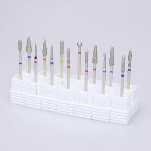 Fourniture d'ongles de qualité supérieure C/M/F/XF fraises à ongles manucure <span class=keywords><strong>russe</strong></span> ensemble de forets diamantés pour <span class=keywords><strong>un</strong></span> nettoyage et <span class=keywords><strong>un</strong></span> polissage précis des cuticules - Product Image 5