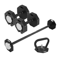 Haltères Octa Ultimates Budget 36KG résistants aux chutes, poids réglables pour un entraînement personnalisé et polyvalent 50LB 80LB 90LB