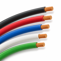 Cable Eléctrico de Cobre THHN THWN-2 para Construcción, Calibres 12AWG, 10AWG, 8AWG, 6AWG, 4AWG, 2AWG, Certificado UL, 600V, Resistente al Calor y la Humedad
