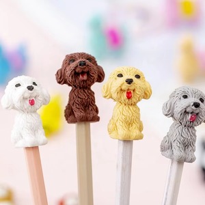 Gommes à effacer fantaisie en caoutchouc écologiques en gros, mignonnes, en forme d'animaux, pour le dessin des enfants - Product Image 1