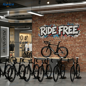 Présentoir de sol pour <span class=keywords><strong>vélos</strong></span> de ville et VTT Kainice, accessoires de décoration pour magasin de cyclisme, présentoir de magasin de <span class=keywords><strong>vélos</strong></span> tendance - Product Image 3