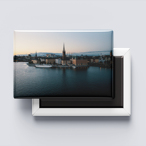 Aimant de réfrigérateur en fer blanc personnalisé avec impression des pays belges, souvenir touristique - Product Image 6