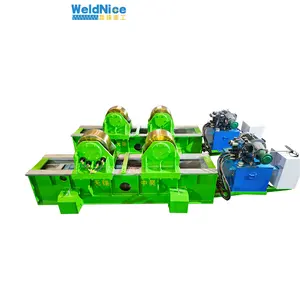 Large Capacity Welding Turning Rollers 80T Dual Wheel Groups