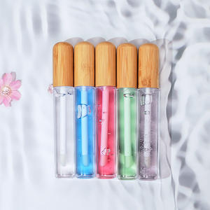 Etiqueta privada Vegan Fruity Plumping Lip Oil Mineral-Incuded Hidratante Líquido Pink Lip Gloss - Product Image 3