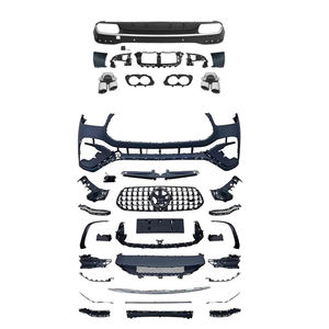 Kit carrosserie pare-chocs <span class=keywords><strong>prix</strong></span> usine pour <span class=keywords><strong>Mercedes</strong></span> Benz GLE <span class=keywords><strong>classe</strong></span> W167 2019-2024 Conversion au style 2024 GLE53. - Product Image 3