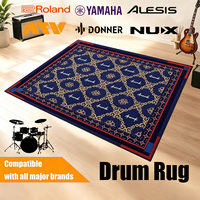 Tapis insonorisant pour batterie, tapis de sol insonorisant pour batterie électronique, réduction du bruit et contrôle des vibrations