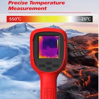 Caméra thermique portable professionnelle 256x192 25Hz, imageur thermique infrarouge pour la détection de fuites d'eau et l'entretien industriel