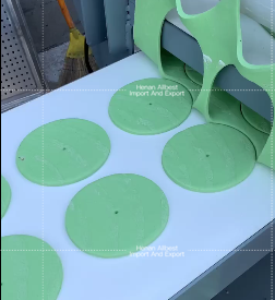 Máquina formadora de pan bagel con panel de control / Línea de formación de samosas y pasteles uigures / Máquina para hacer bases de pizza y naan pakistaníes - Product Image 4