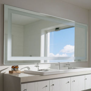 Verre miroir en aluminium double couche personnalisé en usine en Chine, 1,1 mm-6 mm, verre flotté argenté pour applications salle de bain et cuisine - Product Image 5