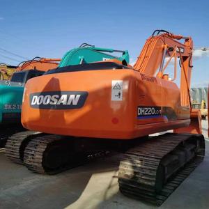 Excavadoras usadas Doosan DH220 de Corea, características esenciales de ingeniería y maquinaria de construcción usada, maquinaria de movimiento de tierra - Product Image 4