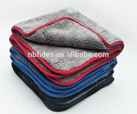 Serviette en microfibre de voiture, serviette en peluche Ultra douce 1200gsm pour le séchage