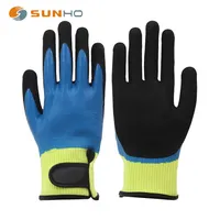 Gants de travail en nitrile latex, résistants, à prix avantageux, avec poignets élastiques, ignifuges, imperméables et résistants à l'abrasion