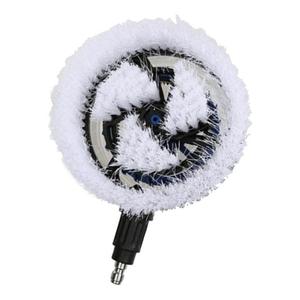 Spazzola rotativa automatica in plastica da 1/4 pollici Non elettrica per Lavatrici ad alta pressione per dettagli e pulizia dell'auto