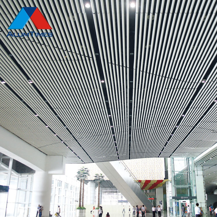 Prix Concessions Tuyau Rond En Aluminium de Plafond de Cloison