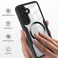Coque arrière pour Samsung S24 FE S23 Ultra S22 Plus S21 Flexible TPU 360 Protection complète de l'écran protecteur magnétique S24FE